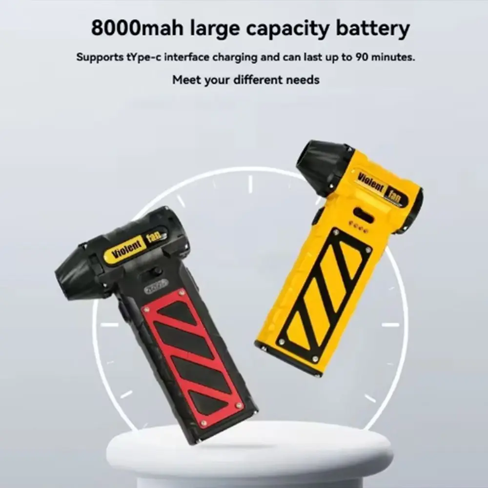 

Мини-турбоструйный вентилятор, 110000 об/мин, перезаряжаемый беспроводной электрический воздушный пылесос, высокая мощность, регулируемая скорость, мощный воздуходувка