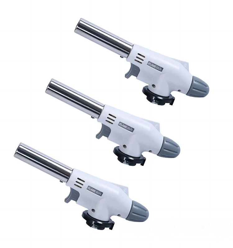 Diy Kitchen Butane Torch Blow Lighter with Reverse Use for Creme Brulee BBQ Baking Jewelry OEM Customized Support
