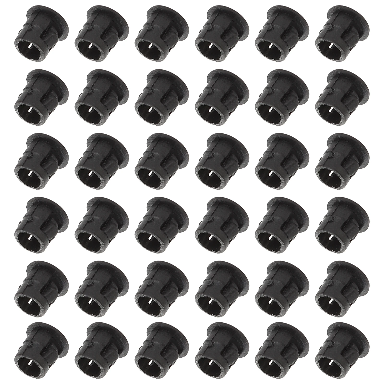 

200Pcs Round Plastic Hole Caps Locking Furniture Hole Plugs for Table Legs Chair Tube End Covers Locking Plug Plug Cover