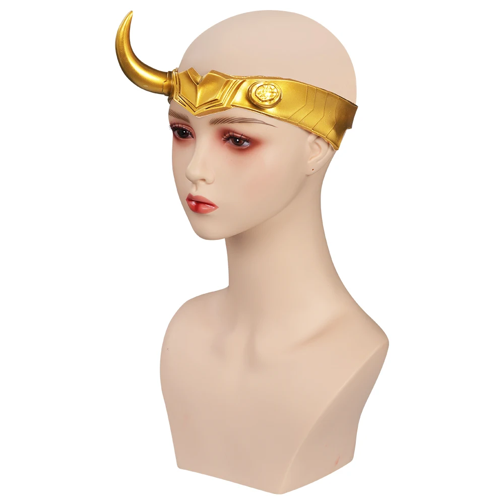 Mannen Vrouwen Loki Masker Hoofddeksels Loki Cosplay Kostuum Accessoires Latex Helm Film Super Schurk Halloween Maskerade Partij Props