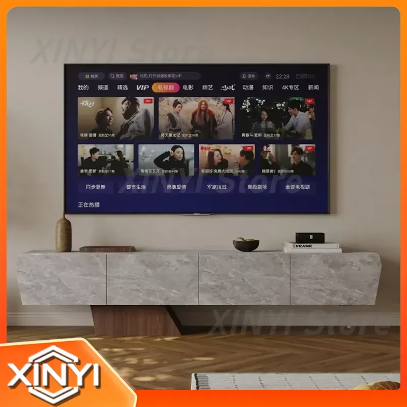 Minimalist Luxury Mid Century Aesthetic TV Stand for Designer Salon Living Room Cabinets Modern Muebles Home Furniture TV