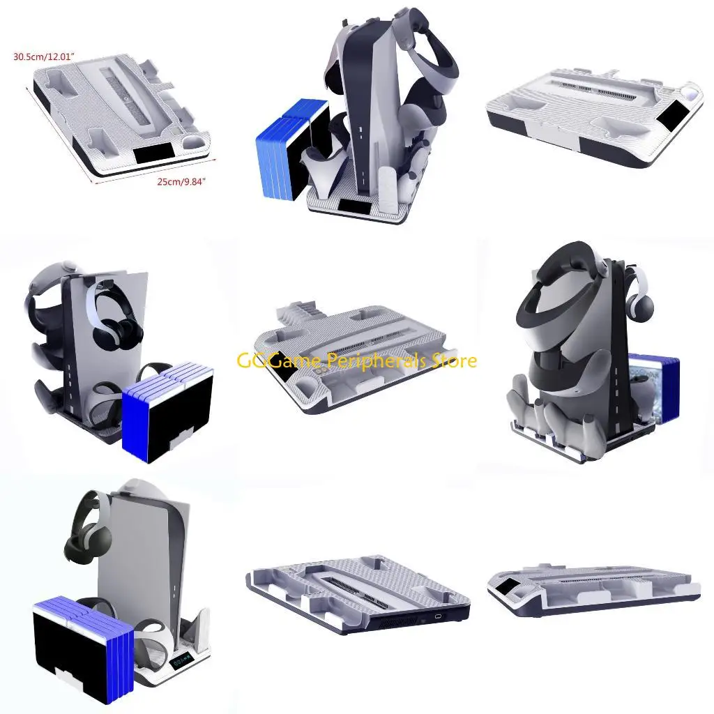 

U55B Gaming Accessories Host Cooling Stand Wireless Controller-Charger for