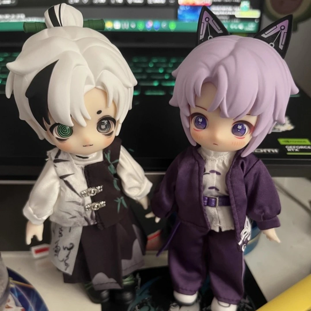 

15cm Authentic Nagi Beastie Fourth Generation Free Roaming Series Collectible Figure 12 Points BJD Trendy Toy Gift Blind Box