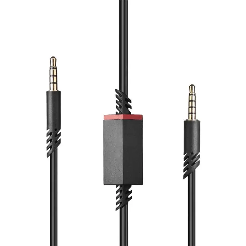 SQPP-Audio Line Extension Cable Cord For Astro A10/A30/A40/A40TR/A50 Gaming Headphones Inline Mute Functionality