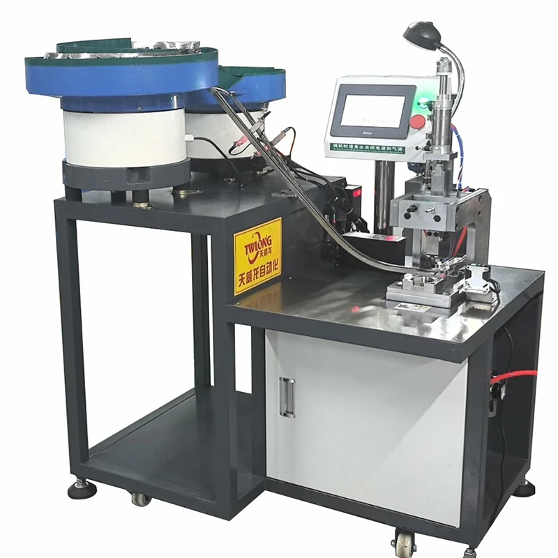 TWX-527 British Standard Plug Fuse Automatic Assembly Machine Cable Manufacturing Equipment