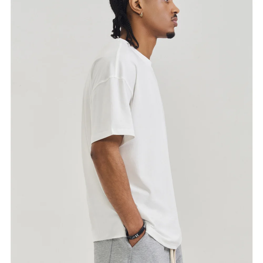 Quick Dry Cooling T Shirt Men Loose Fit Short Sleeve Menthol Lyocell Fabric Breathable Sports Casual Summer Outfit Top