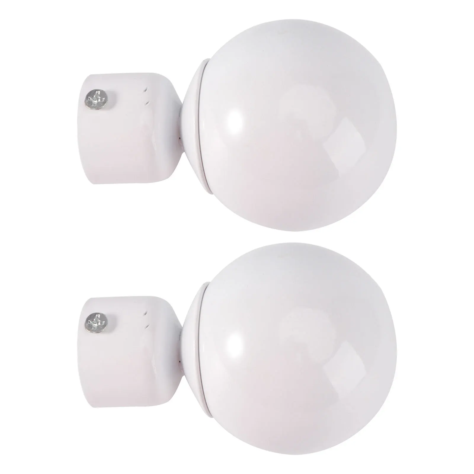 

2Pcs Curtain Track Bracket Premium Curtain Rod Fitting Elegant Accessories for Window Bedroom Living Room Decor