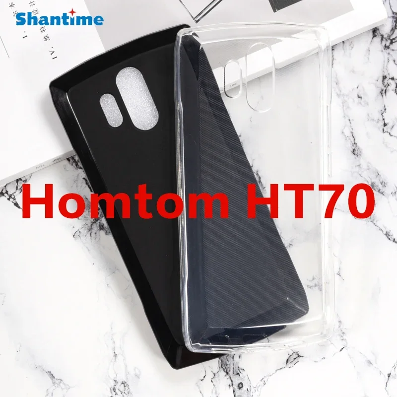 For Homtom HT70 Gel Pudding Silicone Phone Protective Back Shell For Homtom HT70 Soft TPU Case