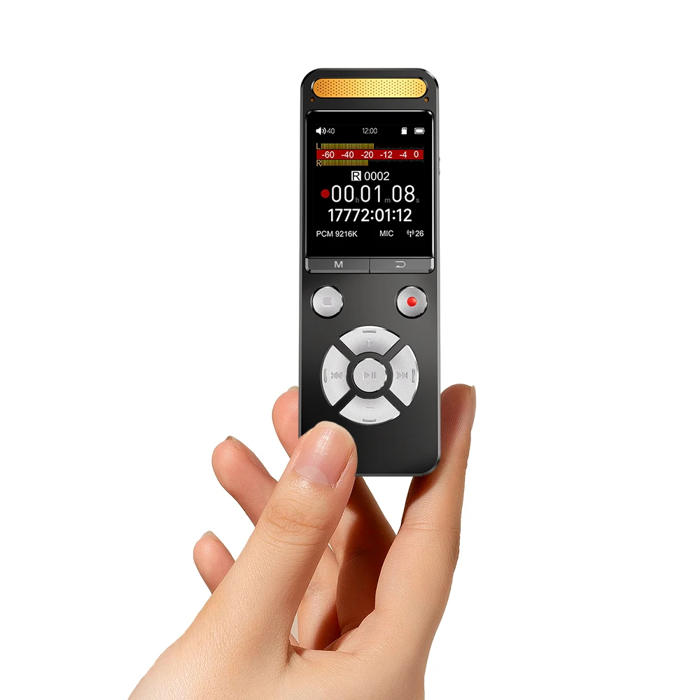 Famue Studio-Grade Professional Voice Recorder, 9216Kbps Sound Capture, Music Recording & Sound Editing for High-End Business