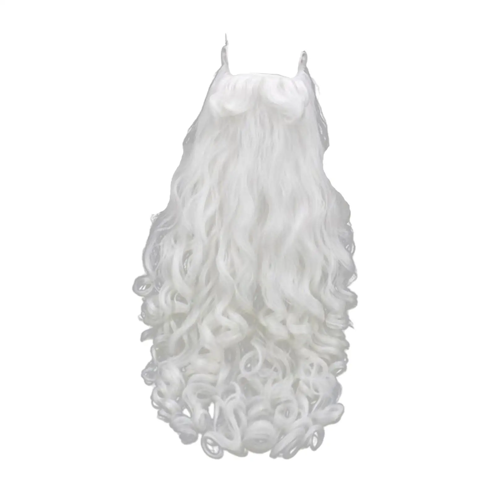 Peluca y barba de Papá Noel, accesorios para disfraz de Papá Noel, Cosplay de Papá Noel para accesorios fotográficos