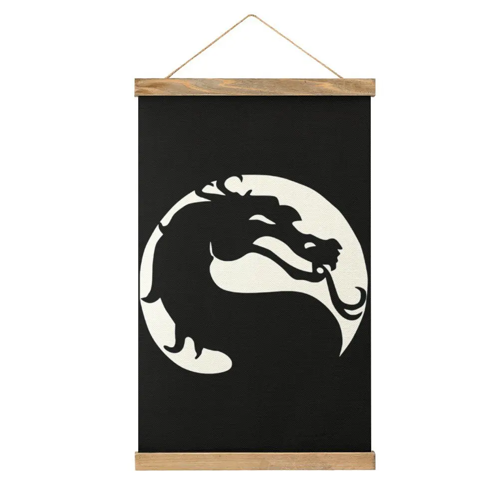 Hot Sale The Mortal Kombat Essential Essential Canvas Hanging Picture Craft Decoration Sarcastic Restaurant   Painting Style Dec