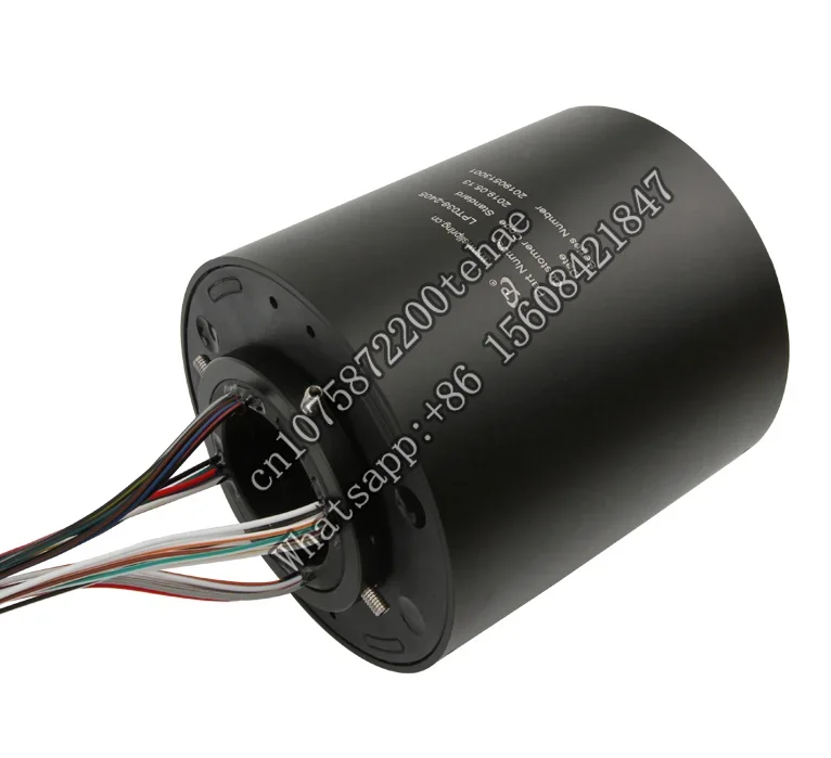 Electric Hollow shaft,360 rotating power bore size 38.1mm 24Circuits 5A,Through bore slip ring