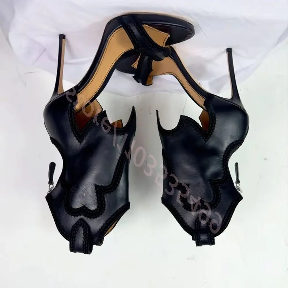 

Summer Sexy Ladies Open Toe Stilettos 2026 New Ins Style Elegant Catwalk Roman Sandals Street Fashion Party Casual Sandals