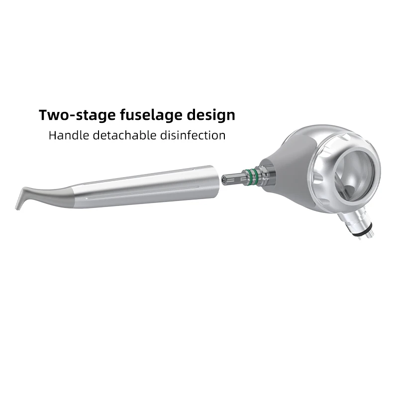VV Dental Air Polisher Bicarbonate Jet, Air Flow Device for Teeth Stain Removal Whitening Spray Oral Hygiene Cleaning
