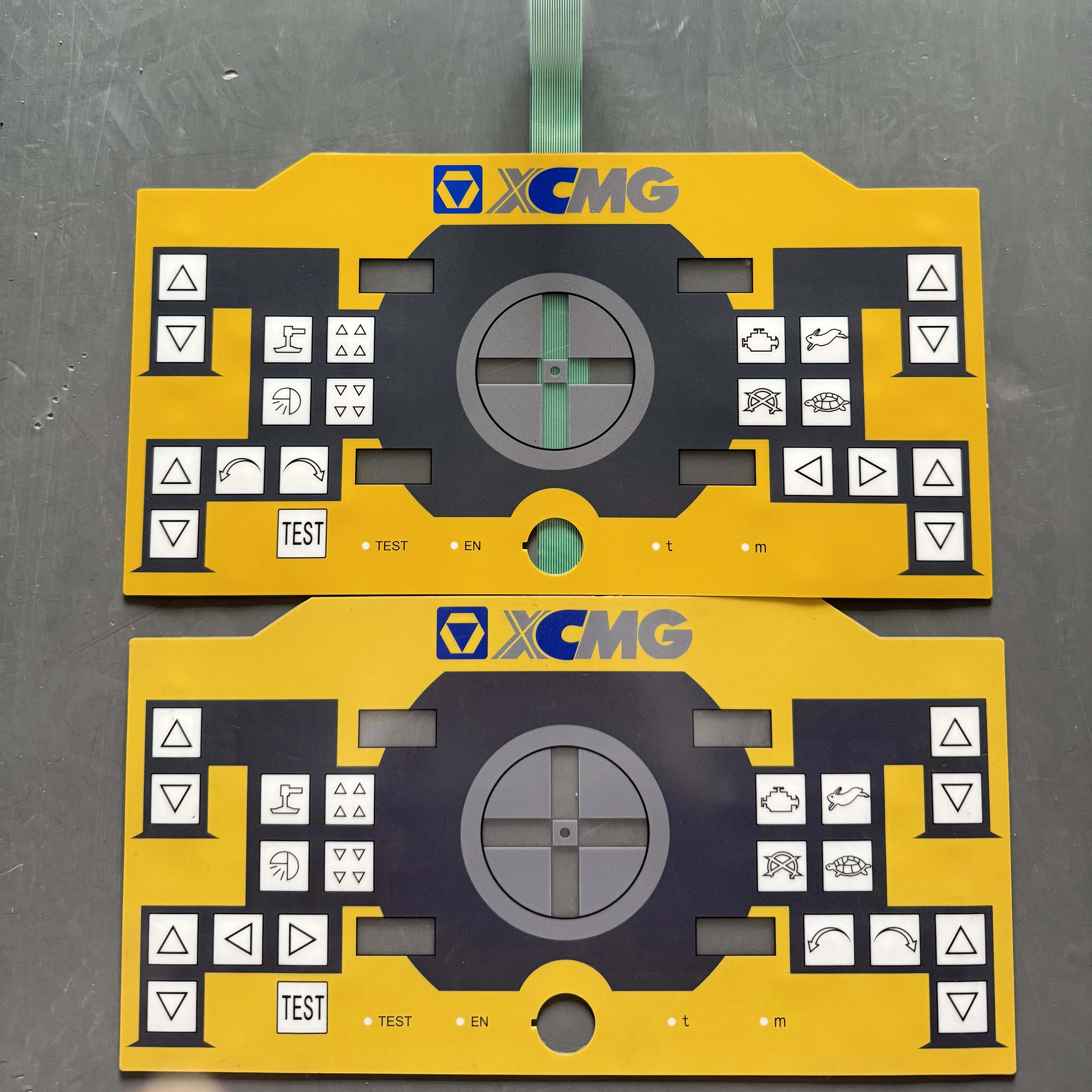 Support Leg Control Panel HP058-ZX Button Panel Film Is Suitable for XCMG Crane Accessories