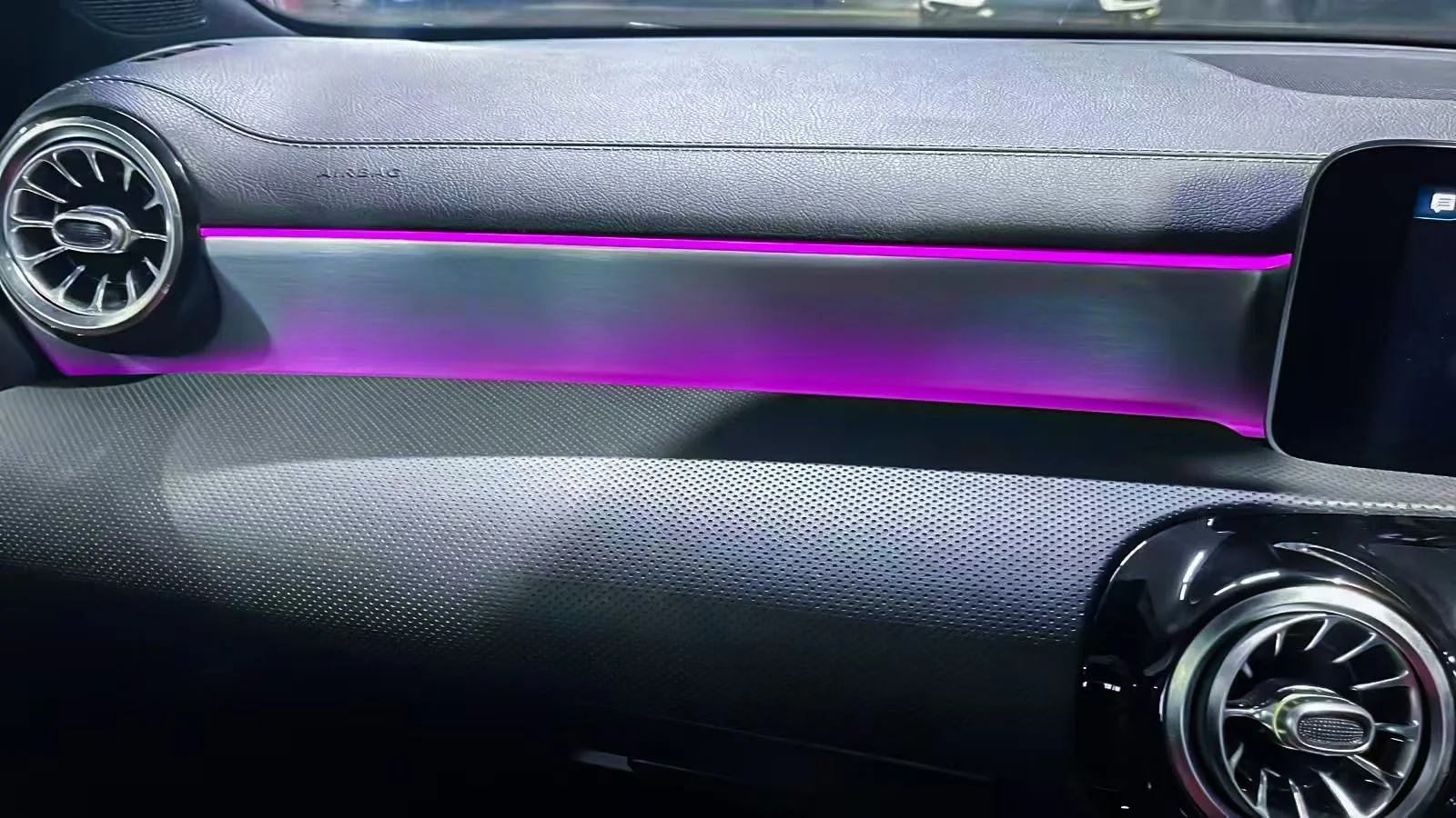 W177 RHD الضوء المحيط لمرسيدس بنز فئة 2019 -2025 محرك اليد اليمنى ملحقات ترقية LED الداخلية #5