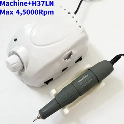 Marathon Champion-3 Control Box 65W SDE H37LN 45000RPM H37L1 Handle Electric Nail Drill Polishing Manicure Machine