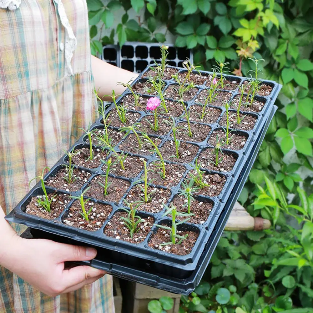 Plant Tag Pot Anti-deformowany pojemnik do sadzenia plastikowy pojemnik do układania w stos atrakcyjny praktyczny wielofunkcyjny pojemnik do sadzenia