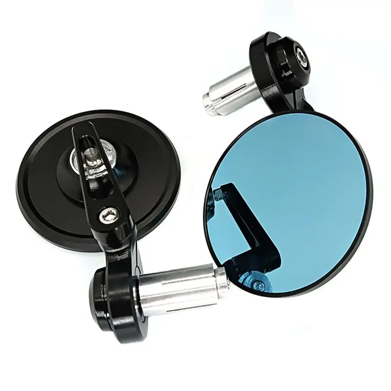 ABXV-Motorcycle Universal Rearview Mirror Handlebar Sub-Mirror CNC Modified Reversing Mirror Reflector