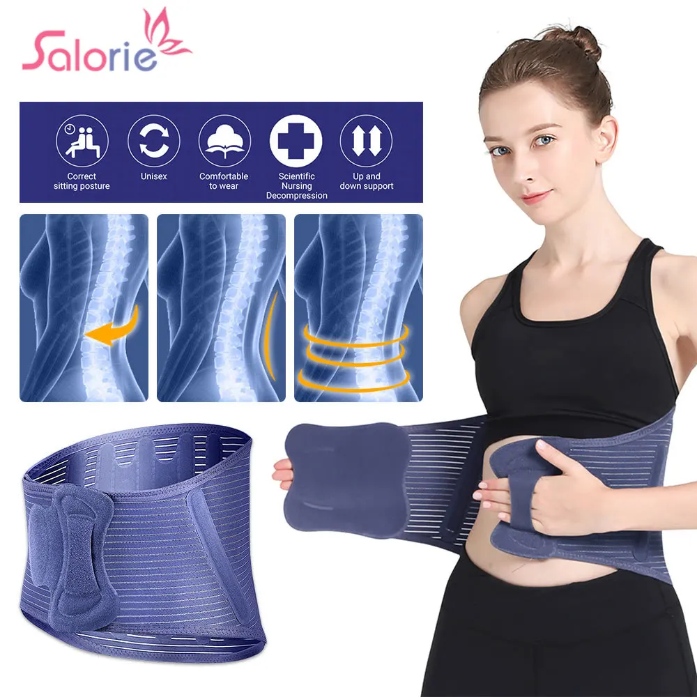 Adjustable Lumbar Waist Back Support Belt Disc Herniation Orthopedic Strain Pain Relief Corset Lower Back Posture Spine Brace