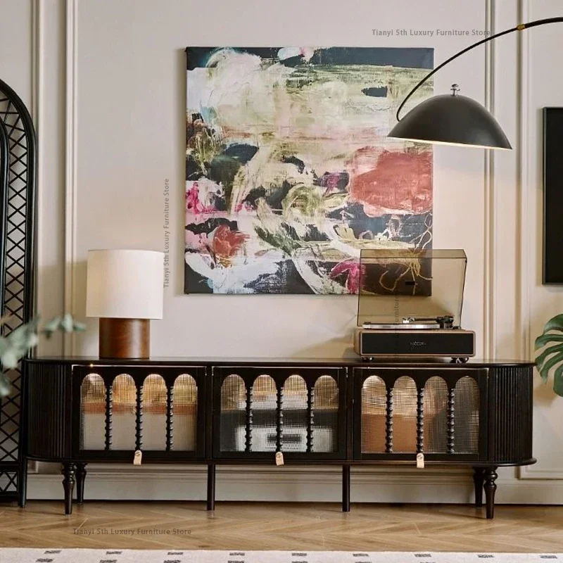 

Luxury Living Room TV Stands Cabinet Storage Entertainment Center TV Stands Supports Wooden Home Furniture Televisie Kast FYTS