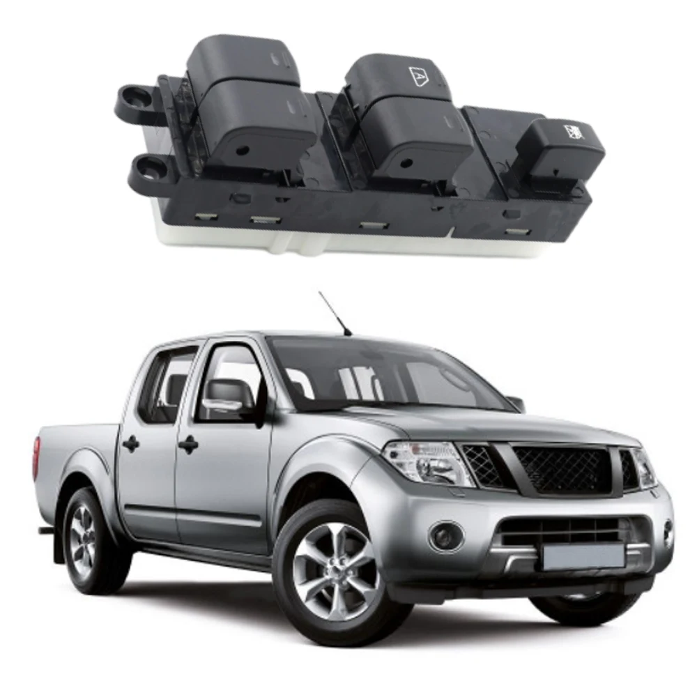 Black RHD Eletric Power Window Regulator Control Switch Fit for Nissan PATHFINDER (R51) 2005-2017 17 Pins Window Switch