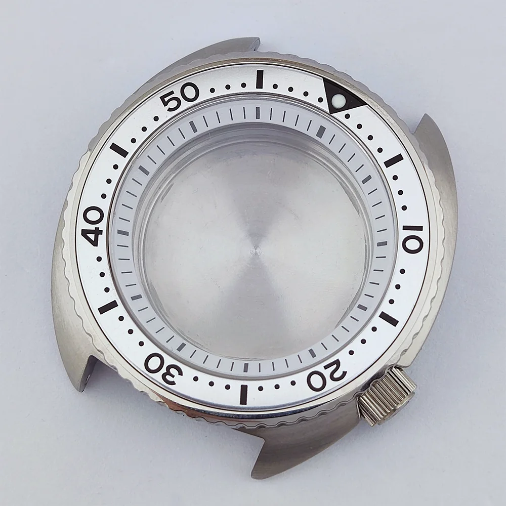 42mm case stainless steel sapphire glass waterproof case NH35 case suitable for 28.5mm dial watch case luxury men's watch case