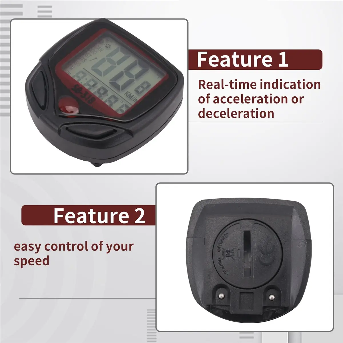 

Waterproof Bike Computer Bicycle Meter Odometer Speedometer LCD Display Cycling Computer Velocimetro Wired Stopwatch