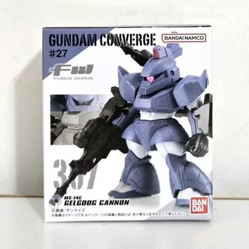 Bandai Tersedia Asli Shokugan GUNDAM FW27 Aslan Zala Z'Gok GQUX Crux Converge Kotak Figur Mini Model Mainan Koleksi Aksi