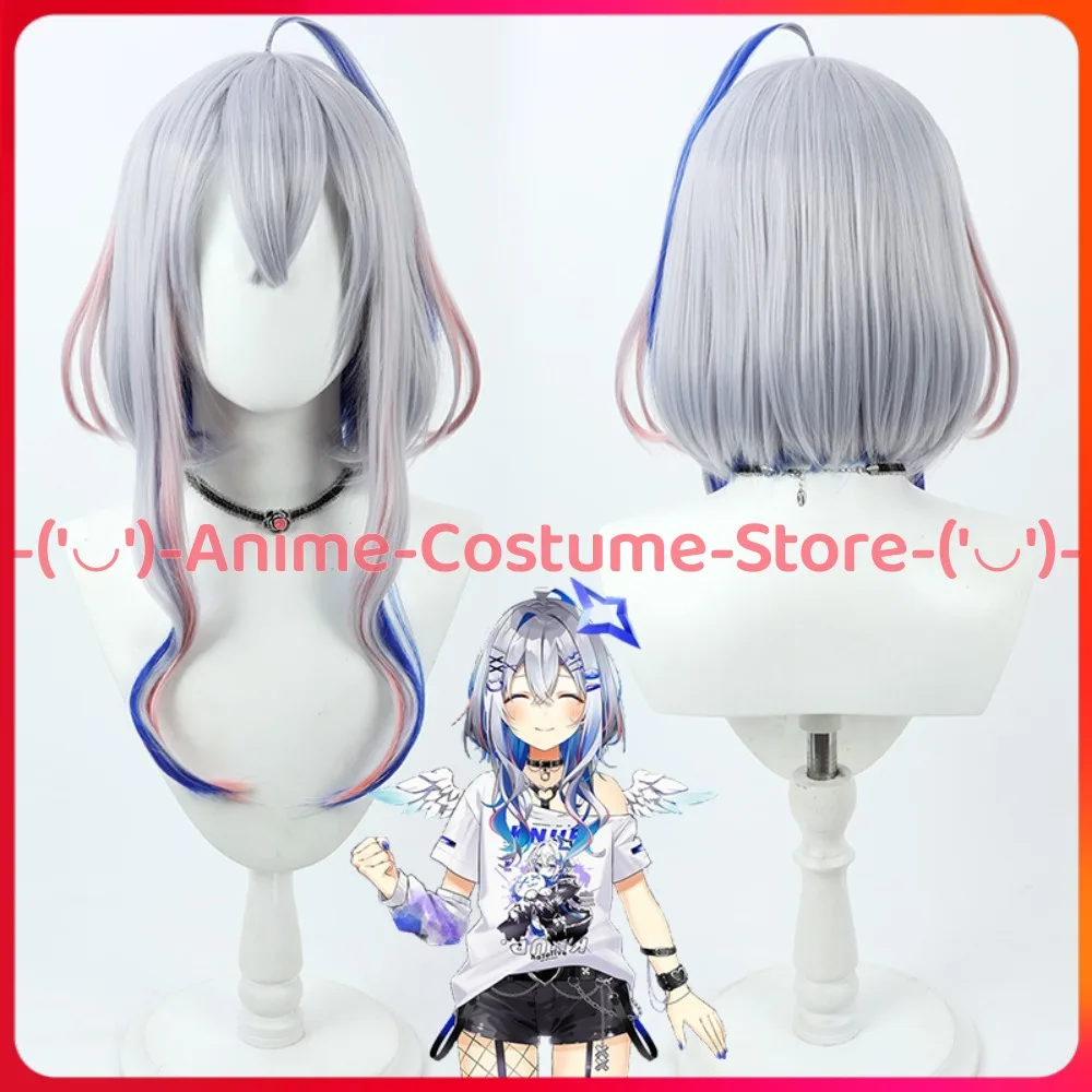 

Hololive 4-го поколения виртуальный VTuber Amane Kanata косплей парик аниме персонаж Хэллоуин карнавальный костюм для вечеринки парики синтетические волосы