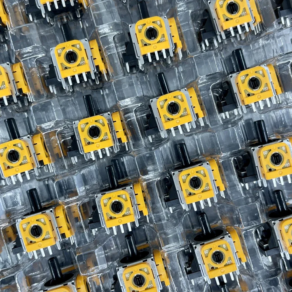 50/100pcs 10K 3D Analog Stick For PS5 Controller 2.3K Potentiometer Sensor Module Joystick For PS4 Gamepad