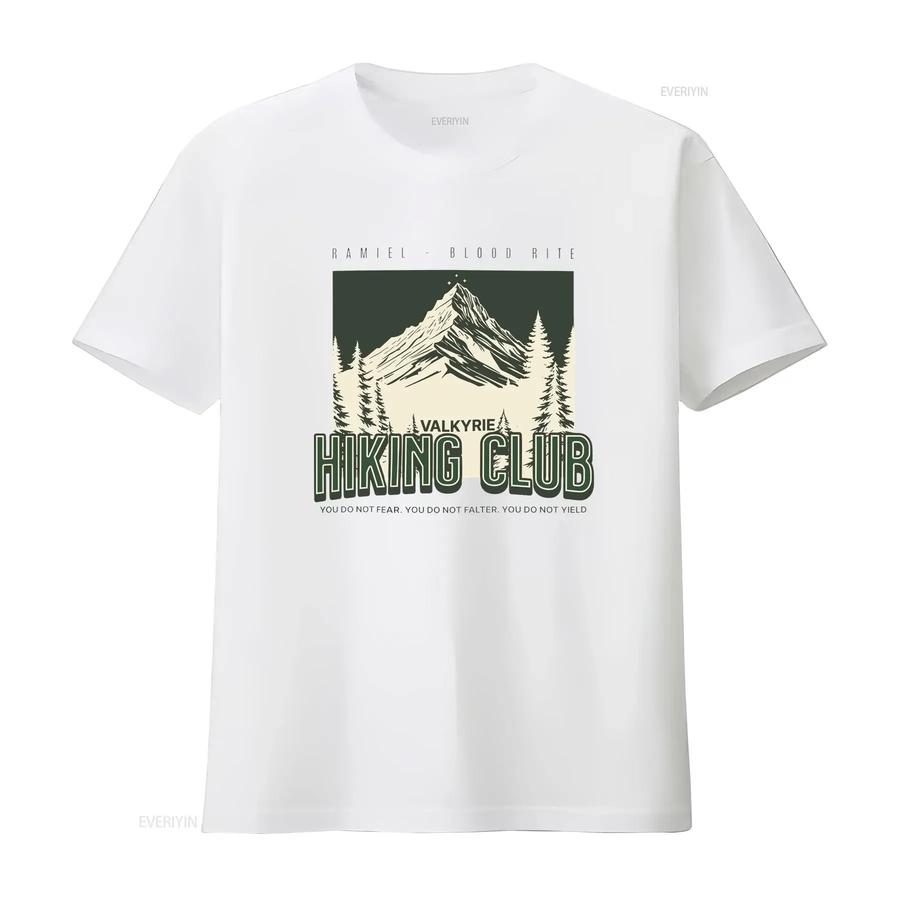 Valkryie T Shirt Hiking Club You do not yield Nesta Archeron Bat Boys Bookish ACOTAR ACOMAF Azriel Cassian Rhysand vintage
