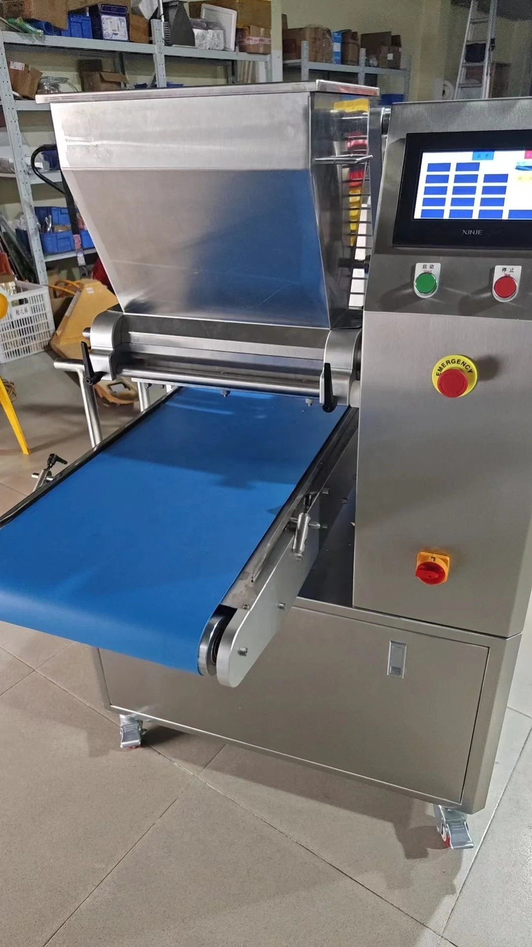 Automatic Biscuit Making Production Line Electric Cookie Maker Making Forming Machines