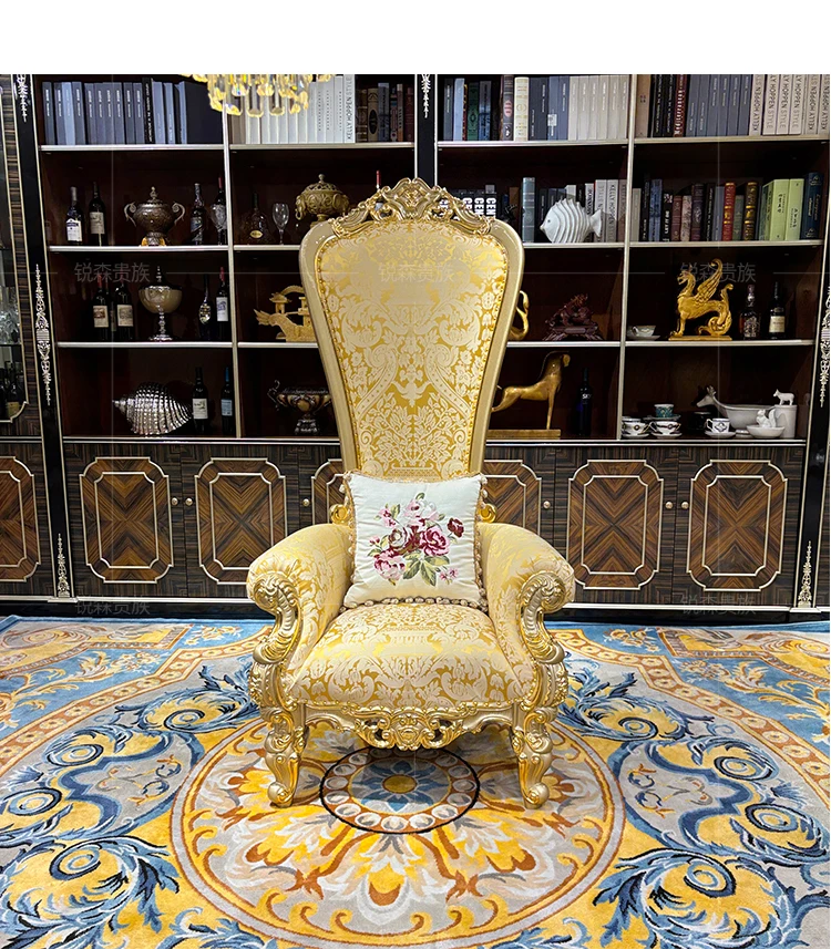 

Exhibition Hall Sales Office Leisure Club Hotel Lobby Solid Wood Image Chair