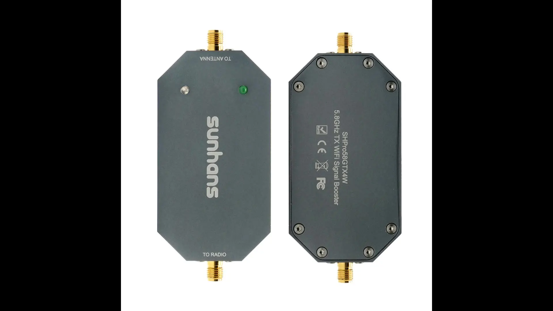 Signal Amplificador Repetidor Sunhans eSunRC 4W 5.8Ghz 36dBm WiFi Signal Booster Designed for image and video transmission