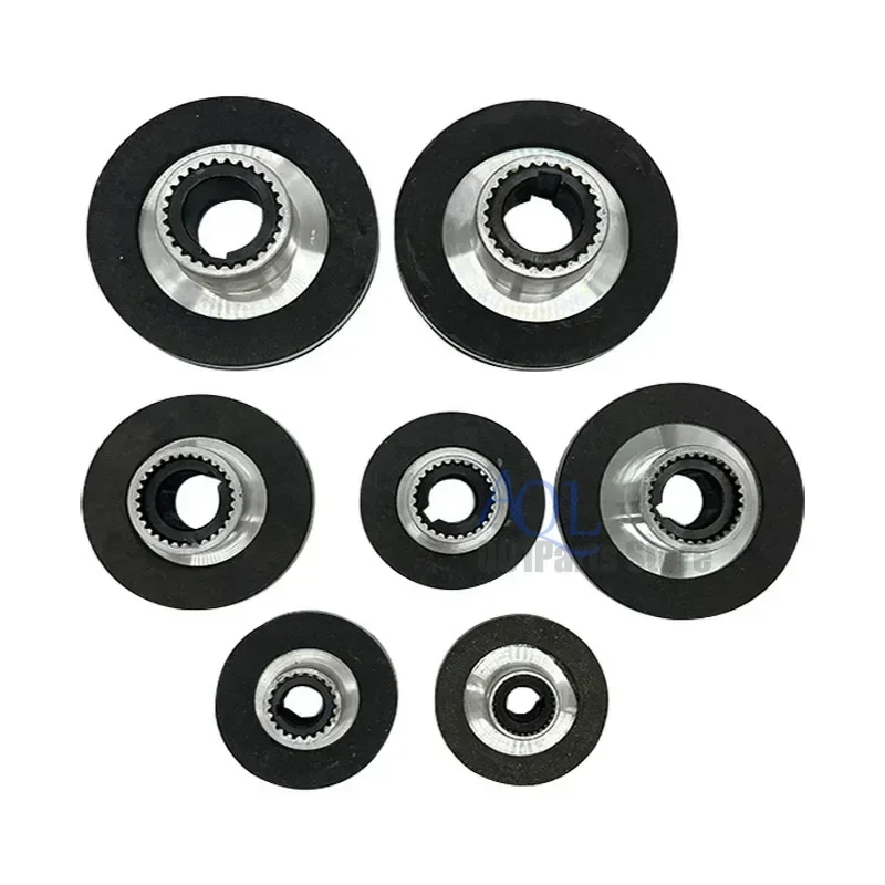 Imagem -02 - Almofada de Freio Eletromagnética para Motor Elétrico Brakese Friction Disc Gear Assembly Hole 12 mm 14 mm 20 mm 25 mm 28 mm