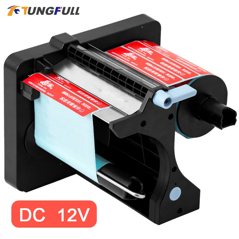 

Fully Automatic Label Dispenser 12V 3 Speed 20-130mm Auto Label Stripping Machine Sealing Sticker Self-Adhesive Label Separator