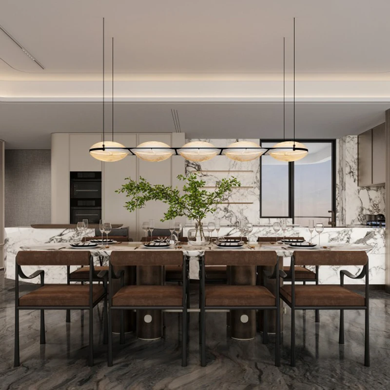 طاولة طعام خشبية حديثة وبسيطة قابلة للتخصيص للفندق والفيلا للمنزل لغرفة المعيشة الداخلية