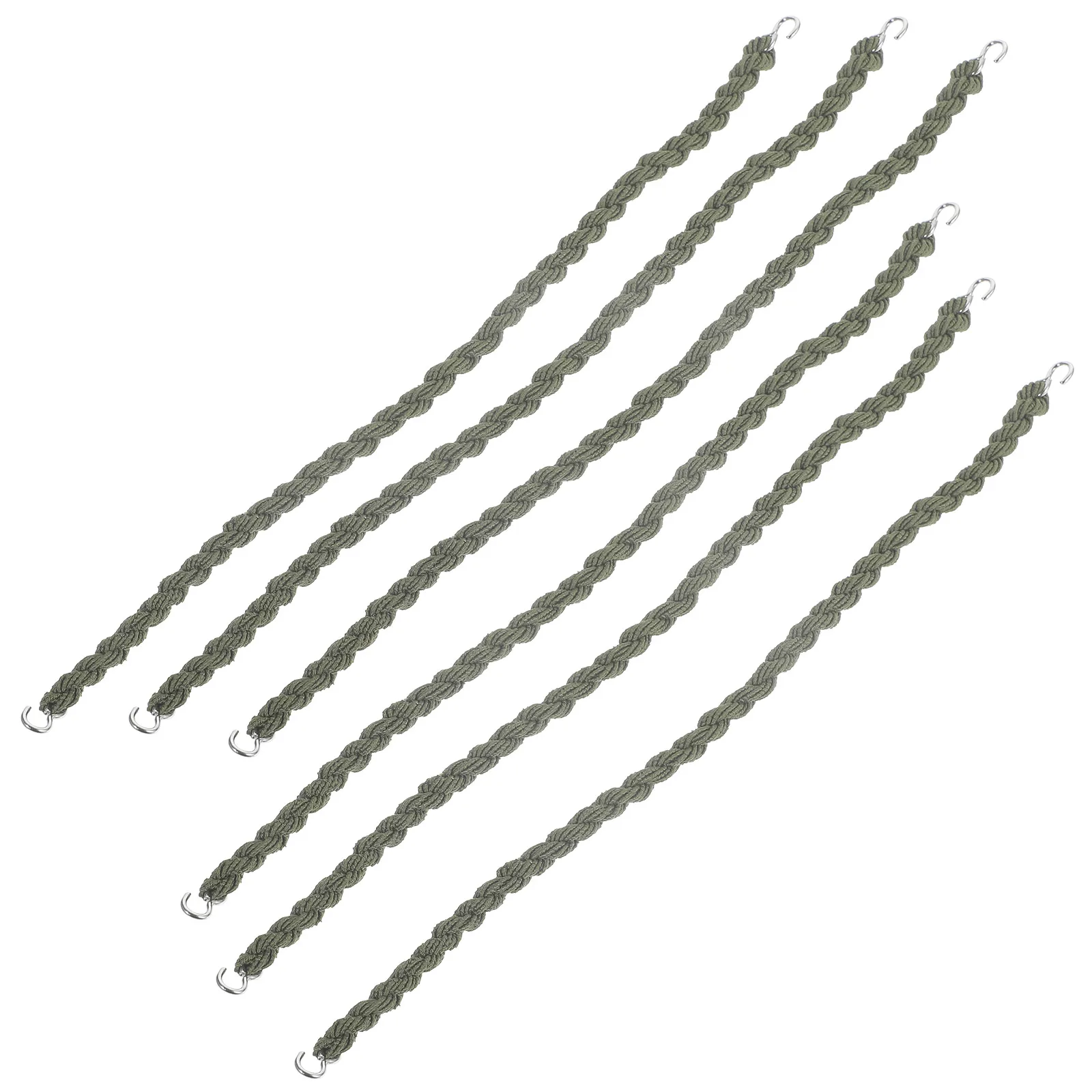 

6pcs Elastic Boot Bands For Outdoor Cycling Blousing Garters Boot Binding Straps Lightweight Legging Ropes Shoe Fixing Bands