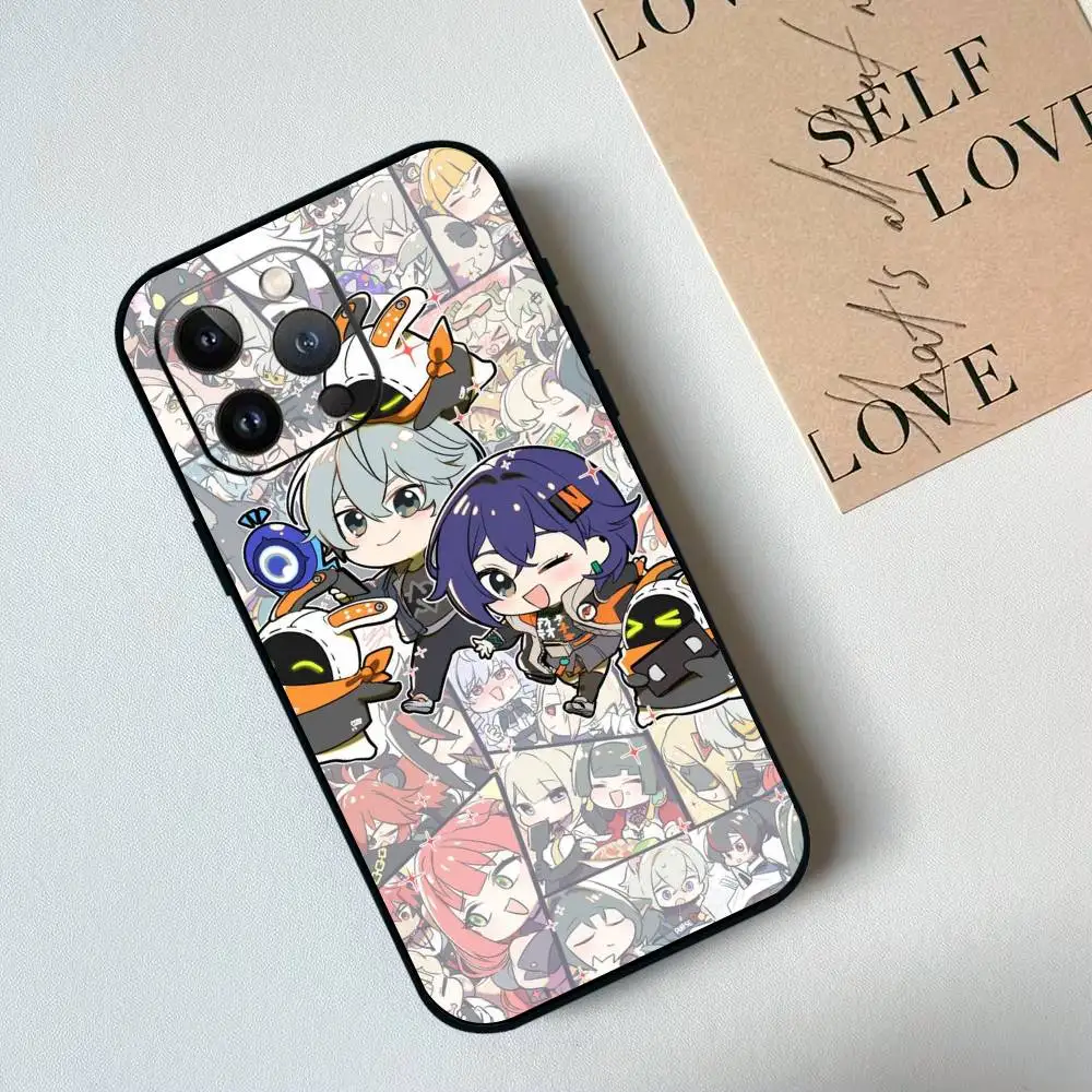 Z-Zenless Zone Zero  Phone Case Silicone Soft For IPhone 17 16 15 14 13 12 11 X XR Plus Pro Max Plus