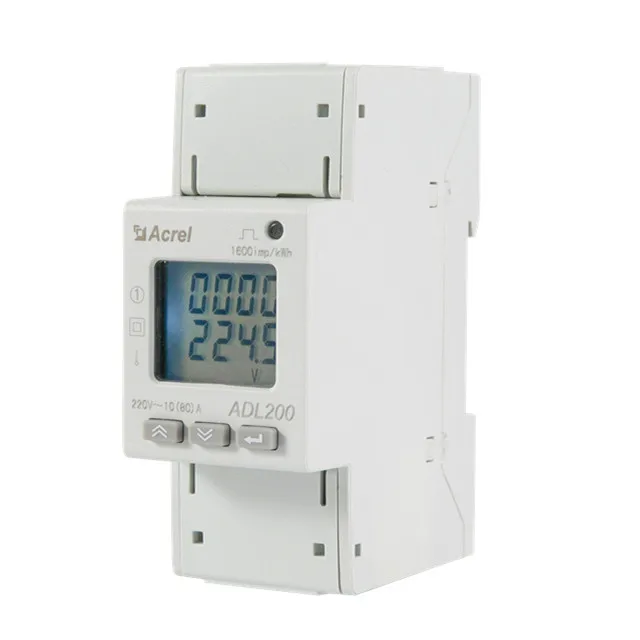 

ADL200 3 phase din rail wifi smart energy meter energy circuit breaker 3 phase 4 wire rs485 modbus 380v 100a din r