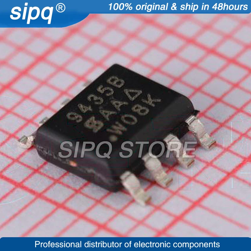 

10PCS/LOT SI9435BDY-T1-E3 SI9435BDY SOP-8 Marking:9435B MOSFET Brand New and Original In Stock Authentic Product