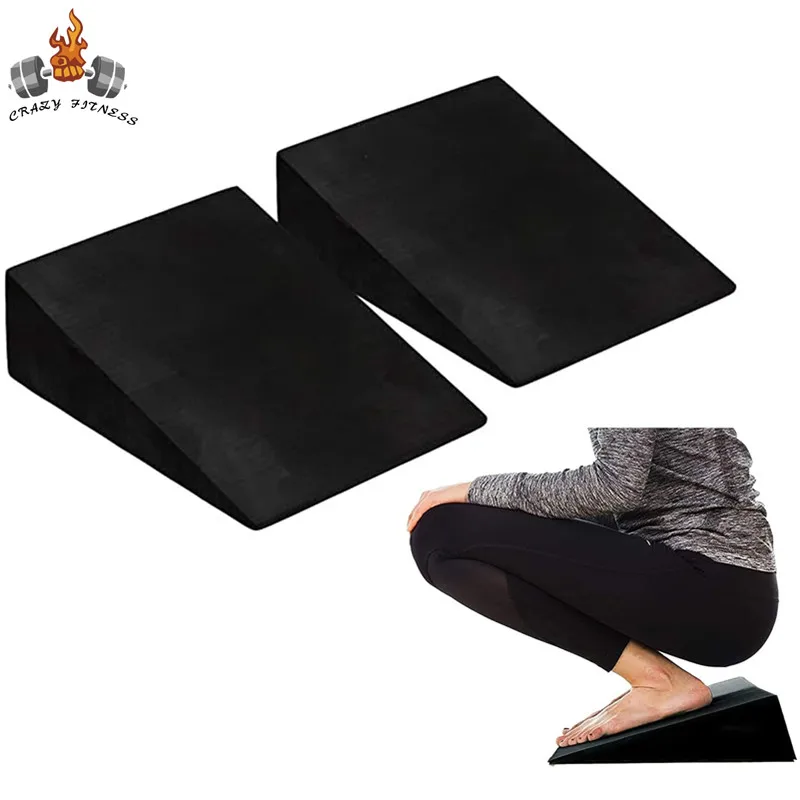 1/2Pcs Large Yoga Foam Wedge Slant Boards EVA Foam Stretch Yoga Block Calf Extender Foot Stretcher for Feet Fitness Accessorie