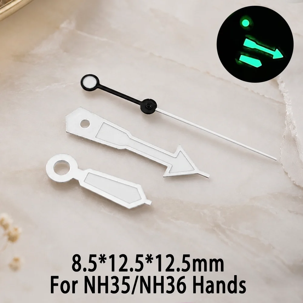 NH36 Hands NH35 Hands Watch Hands NH35 Pointer Watches Accessories Suitable For NH35 NH36 Movement Luminous Watch Hands NH35 Han