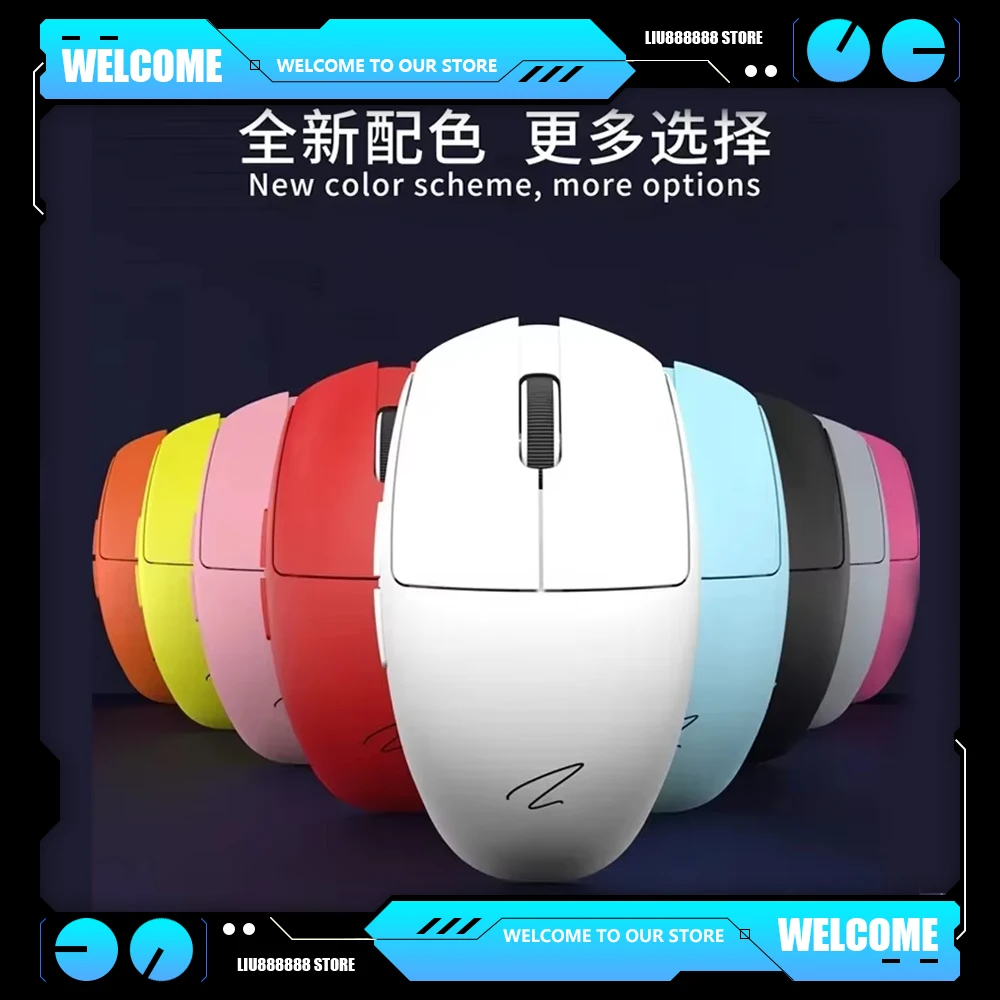 Zaopin Z1 Pro 500ma Micro Rechargeable 2.4G Wireless Mouse RGB Dual Mode Mini Mice Paw3395 Gaming 200ma PC Gamer Mac E-sports