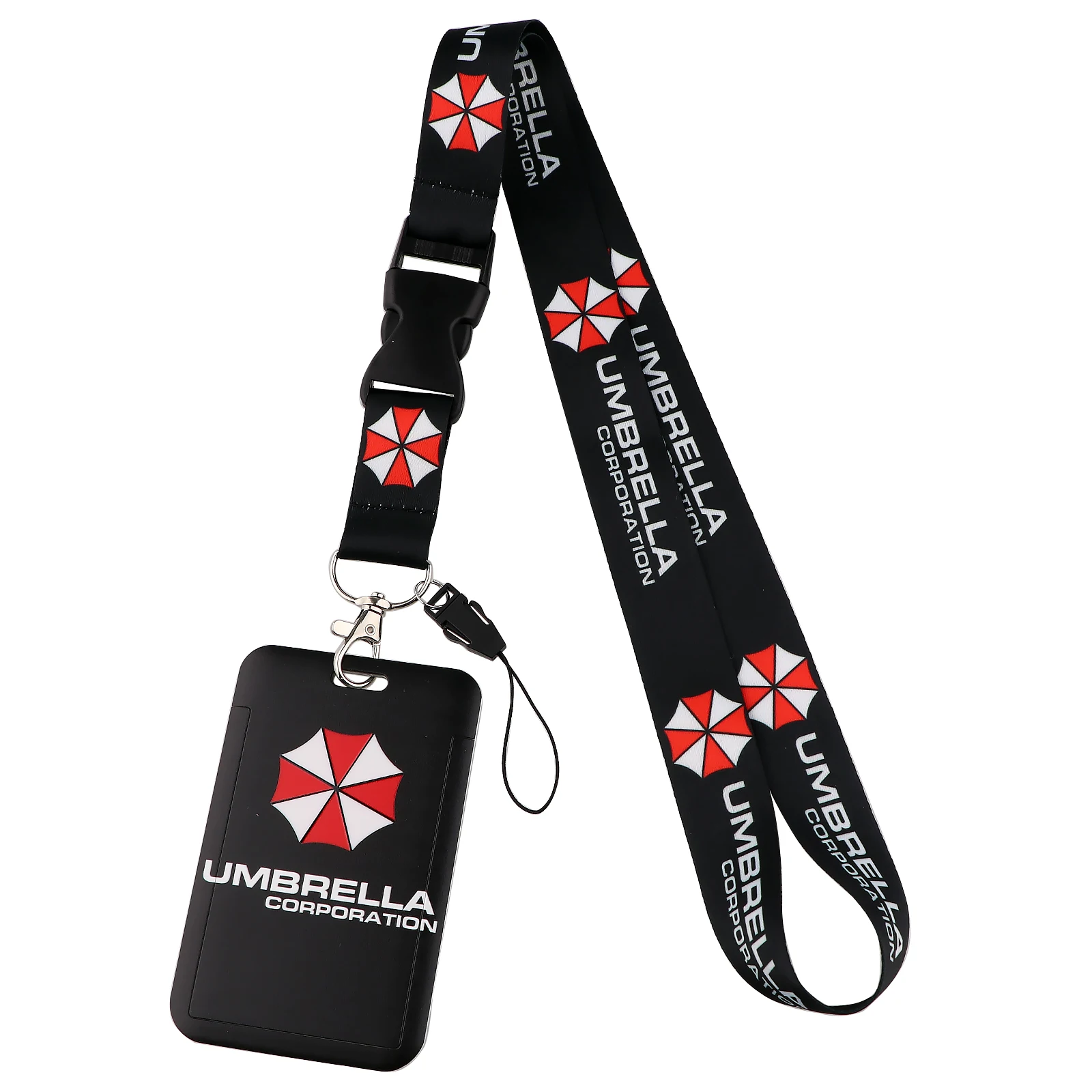 Umbrella Buckle Lanyards Phone Charm Card Sleeve Id Card Badge Holder  Phone Strap Fashion Accessories For Men Women Gifts