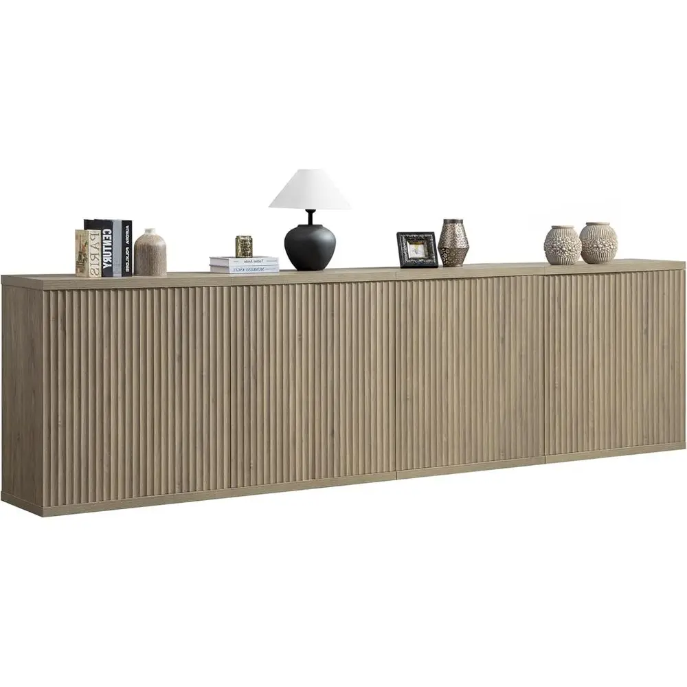 

Buet Cabinet with Storage Accent Sideboard ern Crza with Do& Shelves luted Media ole Century Coee Bar Table or Living Room Kitch