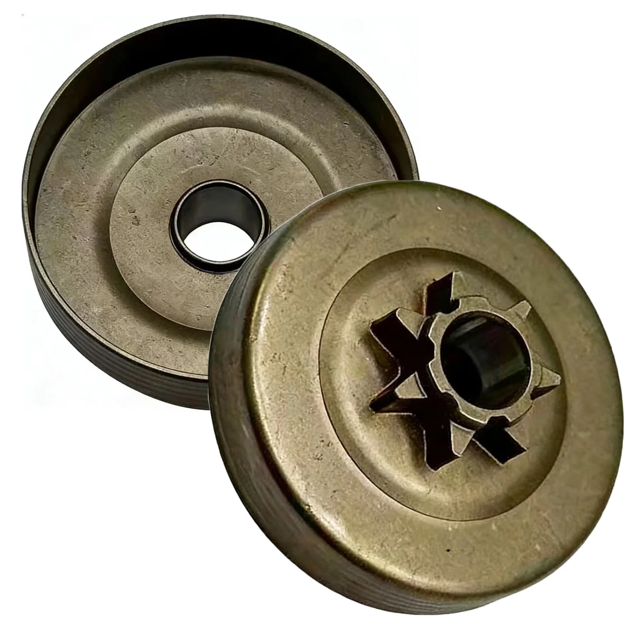 Chainsaw Clutch Drum Gear Turntable Replacement Part Designed for 5200 and 5800 Engine Models Aluminum Cast Iron