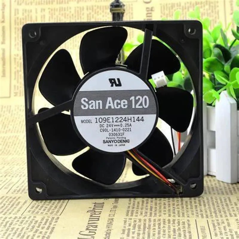 Promotion 12025 Industrial Cooling Fan for 9G1224E402 24 V 0.37 A 12 cm