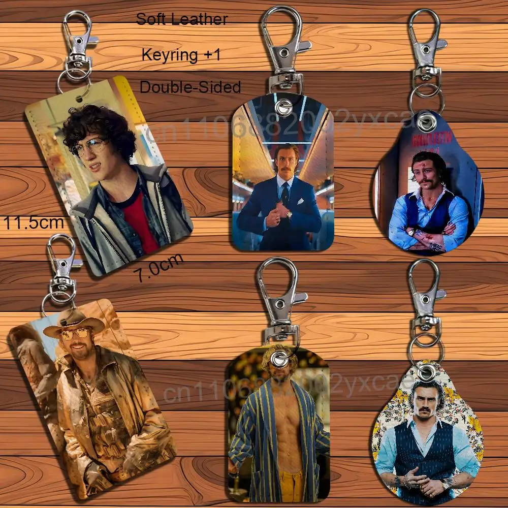 

ATJ Bullet Train Aaron Taylor Johnson Keychain Holder Suitable For Subway Bank Card Bus Card Case Badge Holder Wallet Card